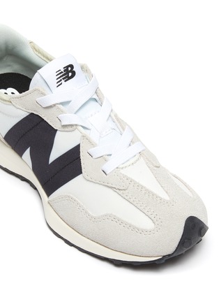 Detail View - Click To Enlarge - NEW BALANCE - '327' Side Logo Print Elastic Lace Kids Sneakers