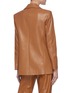 Back View - Click To Enlarge - ALICE & OLIVIA - 'Dunn' vegan leather blazer