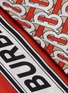 Detail View - Click To Enlarge - BURBERRY - MONOGRAM LOGO SILK TWILLY Scarf
