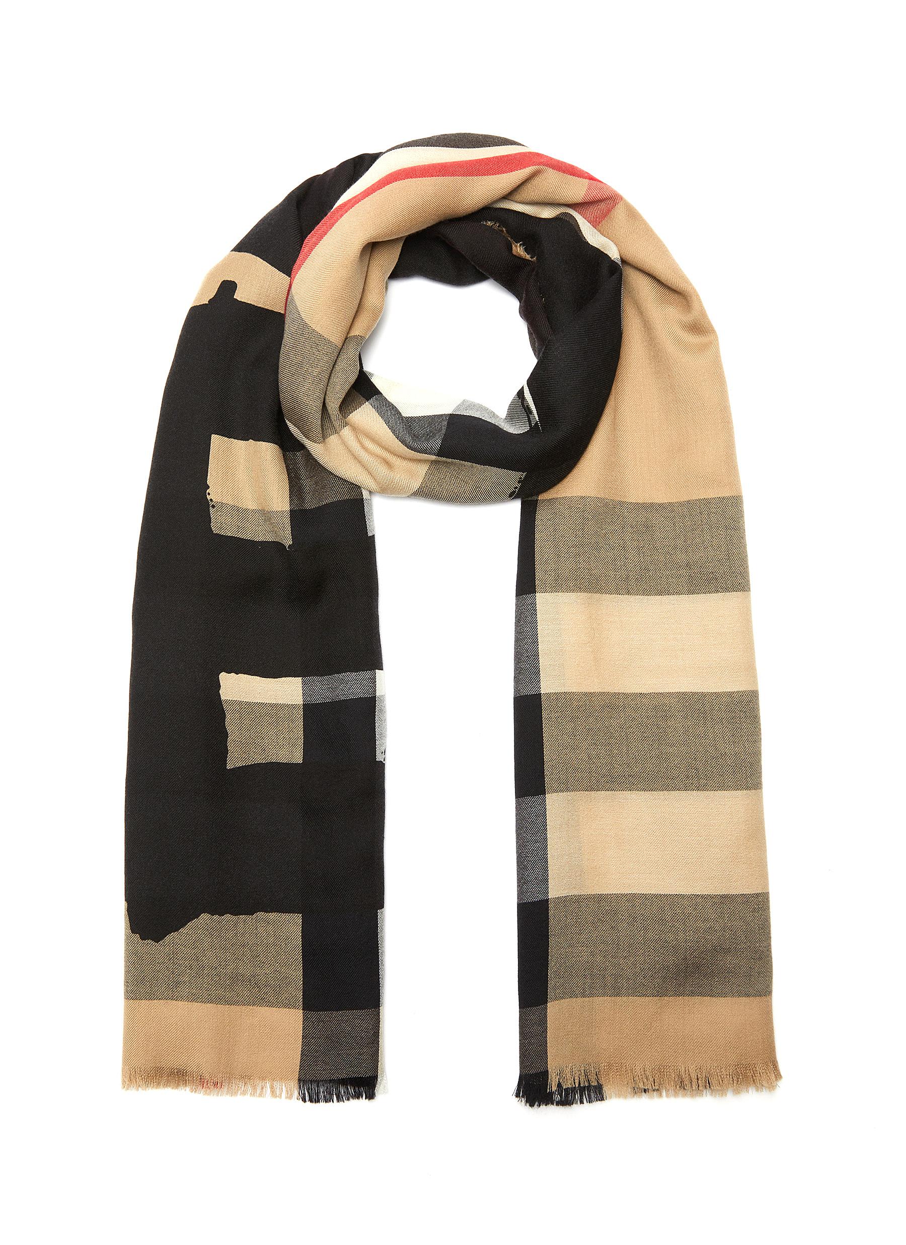 Burberry Scarf Fringe Flash Sales, SAVE 44% 