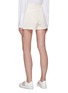 Back View - Click To Enlarge - VALENTINO GARAVANI - Crepe couture shorts