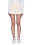 Main View - Click To Enlarge - VALENTINO GARAVANI - Crepe couture shorts
