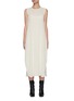Main View - Click To Enlarge - THE ROW - Sleeveless Crewneck Cotton Blend Midi Dress