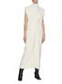 Figure View - Click To Enlarge - THE ROW - V Neck Midi Dress