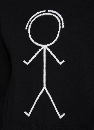  - THOM BROWNE - Mr. Thom Intarsia Merino Wool Sweater