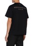 Back View - Click To Enlarge - WOOYOUNGMI - Bold Metallic Logo Oversized T-Shirt