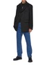 Figure View - Click To Enlarge - WOOYOUNGMI - One Button Front Asymmetric Blazer