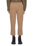 Main View - Click To Enlarge - WOOYOUNGMI - Roll-up Hem Crop Pants