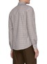 Back View - Click To Enlarge - BARENA - 'Peromo' Plaid Cotton Shirt