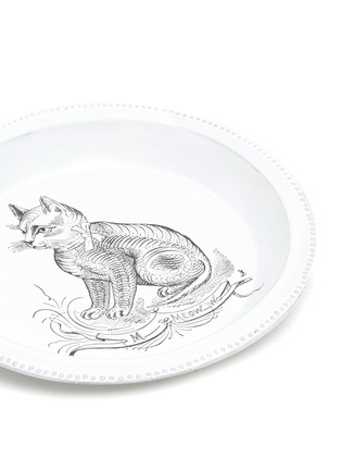 Detail View - Click To Enlarge - ASTIER DE VILLATTE - SCENARIO CAT SOUP PLATE