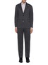 Main View - Click To Enlarge - LARDINI - Notched Lapel Lined Virgin Wool Suit