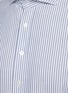  - LARDINI - Spread Collar Striped Cotton Shirt