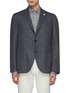 Main View - Click To Enlarge - LARDINI - Patch Pocket Single Breasted Wool Blazer