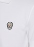 ALEXANDER MCQUEEN - 'Bullion' Skull Patch Cotton Polo Shirt
