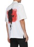 Back View - Click To Enlarge - ALEXANDER MCQUEEN - Graphic skull print short sleeve shirt