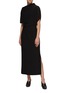 Figure View - Click To Enlarge - THE ROW - IMBALANCE CUT MIDI DRESS