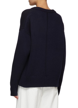 Back View - Click To Enlarge - THE ROW - V NECK JUMPER