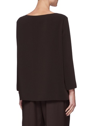 Back View - Click To Enlarge - THE ROW - Long Sleeves Top