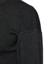  - LEMAIRE - Crewneck Merino Wool Blend Ribbed Knit Drop Shoulder Sweater