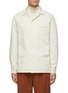 Main View - Click To Enlarge - LEMAIRE - Notch Lapel Wadded Cotton Overshirt