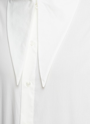  - LEMAIRE - Accentuated Pointed Collar Cotton Shirt