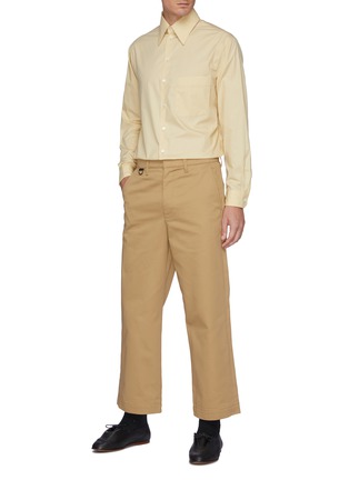 Figure View - Click To Enlarge - LEMAIRE - Straight Collar Cotton Shirt