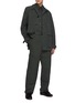 Figure View - Click To Enlarge - LEMAIRE - Lengthened Storm Flap Cotton Blouson With Adjustable Cuffs