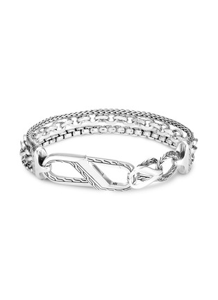 Main View - Click To Enlarge - JOHN HARDY - Classic Chain' Sterling Silver Triple Link Chain Asli Bracelet