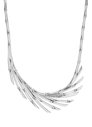 Detail View - Click To Enlarge - JOHN HARDY - Bamboo' Sterling Silver Fan Necklace