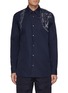 Main View - Click To Enlarge - ALEXANDER MCQUEEN - Printed Harness Cotton Poplin Shirt