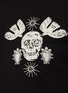  - ALEXANDER MCQUEEN - Skull Graphic Embroidery Cotton T-Shirt