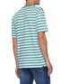 Back View - Click To Enlarge - DENHAM - Troy Breton' Patch Pocket Striped Jersey T-shirt