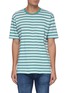 Main View - Click To Enlarge - DENHAM - Troy Breton' Patch Pocket Striped Jersey T-shirt