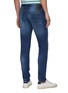 Back View - Click To Enlarge - DENHAM - 'Noos Bolt' Slim Fit Whiskered Denim Jeans