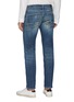 Back View - Click To Enlarge - DENHAM - 'Razor' 7 years SELVEDGE denim slim jeans