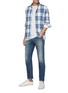 Figure View - Click To Enlarge - DENHAM - 'Razor' 7 years SELVEDGE denim slim jeans