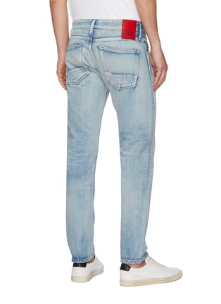 Back View - Click To Enlarge - DENHAM - 'Razor' medium wash slim jeans