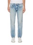 Main View - Click To Enlarge - DENHAM - 'Razor' medium wash slim jeans
