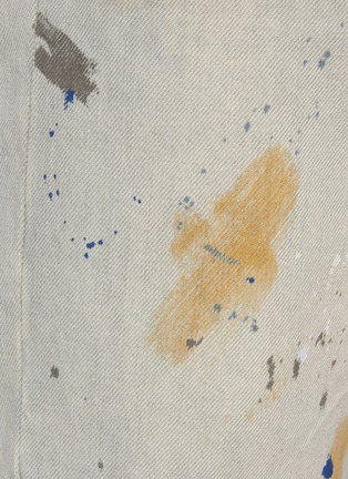  - DENHAM - 'Razor' paint splatter slim fit denim shorts
