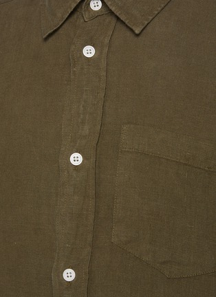  - DENHAM - 'Harrison' Patch Pocket Linen Shirt
