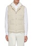 Main View - Click To Enlarge - BRUNELLO CUCINELLI - Hooded Nylon Down Vest
