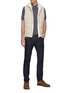 Figure View - Click To Enlarge - BRUNELLO CUCINELLI - Tipped Collar Cotton Polo Shirt