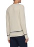 Back View - Click To Enlarge - BRUNELLO CUCINELLI - Tipped Crewneck Cashmere Sweater