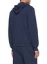 Back View - Click To Enlarge - BRUNELLO CUCINELLI - Cotton-nylon blend drawstring hoodie