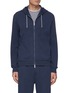 Main View - Click To Enlarge - BRUNELLO CUCINELLI - Cotton-nylon blend drawstring hoodie
