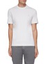 Main View - Click To Enlarge - BRUNELLO CUCINELLI - Logo embroidered cotton T-shirt