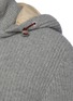  - BRUNELLO CUCINELLI - Detachable Hood Padded Cashmere Knit Jacket