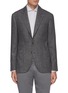 Main View - Click To Enlarge - BRUNELLO CUCINELLI - Pow check single breasted blazer