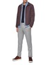 Figure View - Click To Enlarge - BRUNELLO CUCINELLI - Light Weight Zipped Blouson