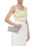Front View - Click To Enlarge - JIMMY CHOO - 'Sweetie' coarse glitter acrylic clutch